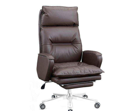 OTTO - Deluxe PU Leather Chair With Legrest - MyDesk.SG