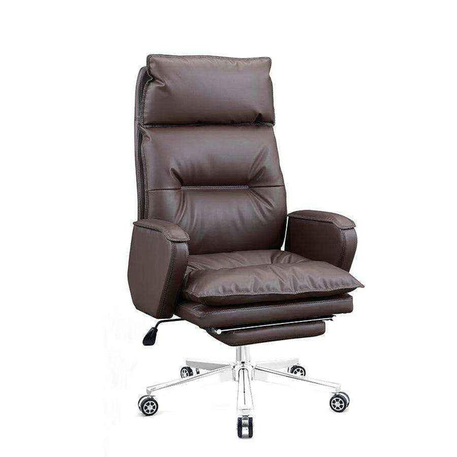 OTTO - Deluxe PU Leather Chair With Legrest - MyDesk.SG